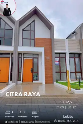 Dijual Cepat Rumah Baru Citra Raya Dekat Kampus