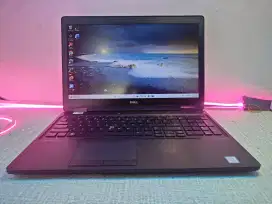 Laptop slim Dell 5580 core i5 gen6 ram 8 ssd 256 backlite
