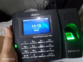 Mesin Absen Fingerprint / Solution X100-C