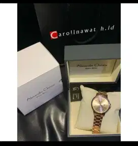 Preloved Jam tangan wanita alexandre christie
