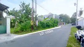 Tanah luas Disewakan SHM 2400m² Lokasi Strategis dekat Bandara Solo
