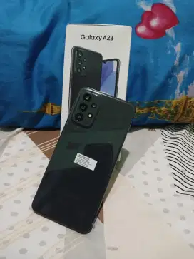 Samsung A23 kondisi mati(MULUS,PLASTIK SAMPING MASIH NEMPEL)500rb NEGO