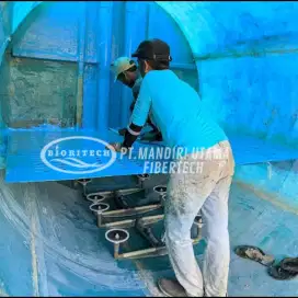 Septictank Biotech , STP limbah System, Sepiteng STP FRP tangki Biofil