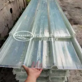 Pabrik Atap fiberglass murah, Seng gelombang fiberglass, Atap penerang