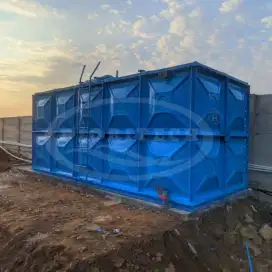 Paneltank Fibreglass berkualitas, Tangki air fiberglass, Roof tank FRP