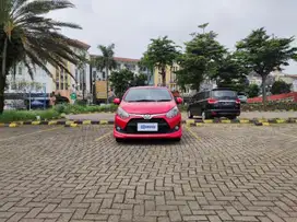 TDP 7,JT Toyota Agya 1.2 G TRD Sportivo Bensin-MT Merah 2020