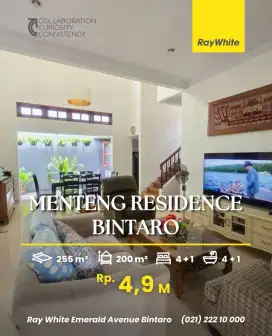 Rumah Murah Siap Huni di Menteng Bintaro – Lokasi Strategis!