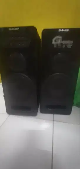 speaker aktif merek sharp model CBOX:G300BL