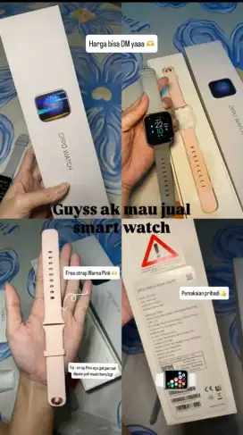 DIJUAL SMARTWATCH WIFI OPPO WATCH 41MM (BUKAN Amazfit / apple watch)