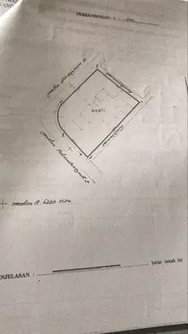 Dijual Tanah atau Kavling Legalitas SHM Area Tirtayasa Kebayoran Baru