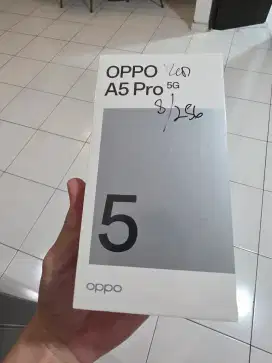 Oppo A5 pro merah muda 256 GB new