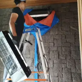 Service AC, bongkar pasang AC, servis mesin cuci, service kulkas