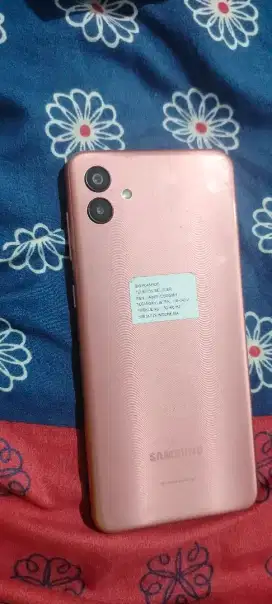 Samsung A04 warna pink