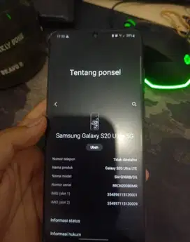 LCD/FRAME SAMSUNG S20 ULTRA 5G NORMAL