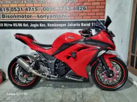 KM ANTIK 10 RIBU! KAWASAKI NINJA FI 250 NON ABS TAHUN 2016 MERAH