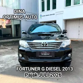 Toyota Fortuner G 2013 Diesel AT 2.4, Pajak PANJANG
