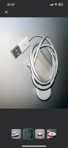 Charger Adapter iPhone 5 Watt + Cable Apple Watch Original