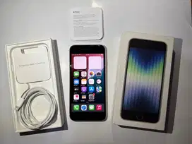 Iphone SE 3 2022 128gb Putih / White Ex Beacukai