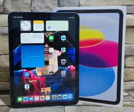Ipad Gen 10 64Gb Wifi Blue Fulset segel mulus 98%