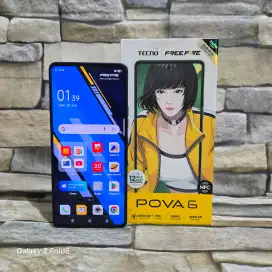Pova 6 8/256 4G Fulset segel mulus 95%