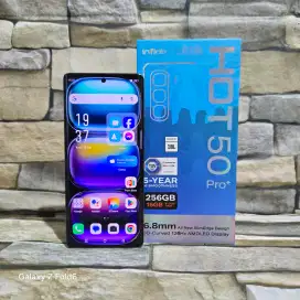 Infinix Hot 50 Pro Plus 8/256 Fulset segel mulus 95% Garansi panjang