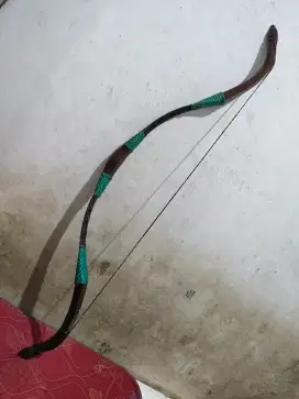 Busur panah Housebow fiber impor lapis kulit imitasi