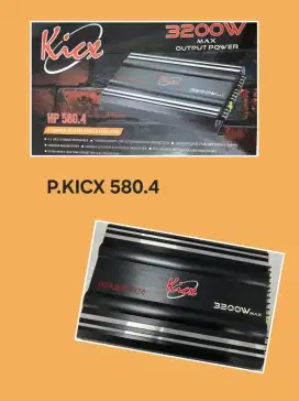 Power 4ch Kicx HP580.4 New