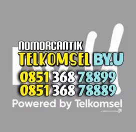 (bisa COD) Nomor Cantik Kartu TELKOMSEL By.U ByU HOKI 78899 & 78889