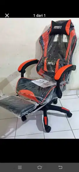 FREE ONGKIR KURSI GAMING HIDROLIK RECLYNING BARU
