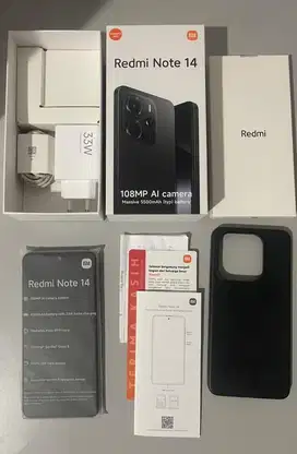 [NO MINUS] redmi note 14 (8/128) mulus fullset ori