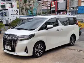 Toyota Alphard G ATPM 2018 pemakaian 2019