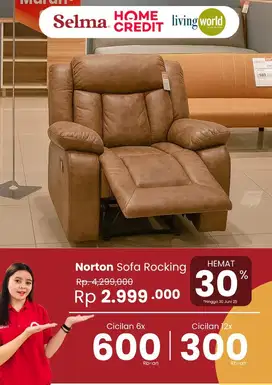 Norton Rocking Sofa