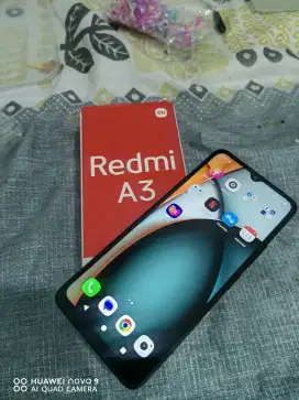 Redmi A3 4/128 fulset mulus wifi only