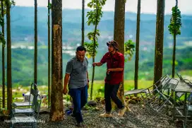 Tanah Strategis Vew Gunung Dekat Tempat Wisata
