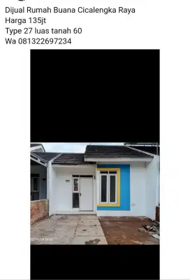 Rumah jual sdh full renovasi