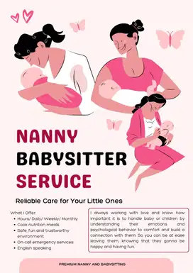 An English Speaking Nanny/Babysitter Available in Pekanbaru