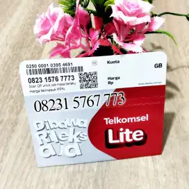 Nomor cantik Telkomsel rapi
