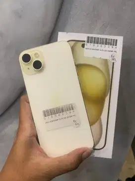 Second Iphone 15 Plus 256 gb Beacukai (Yellow)