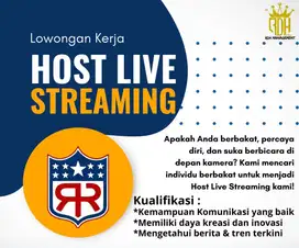 HOST LIVE LOWONGAN PEKERJAAN