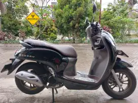 (DP 500 Rb)‼️ Scoopy Prestige Keyless Hitam Murah 2022 Cash & Kredit