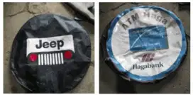 Cover pelindung ban jimny katana feroza taft sidekick escudo vitara