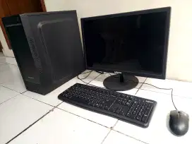Satu Set Komputer Desktop Siap Pakai