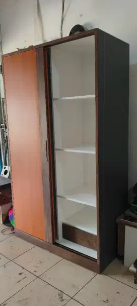 Lemari 2 pintu geser (custom)