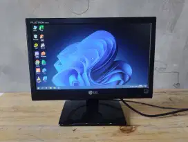 Monitor LG 16inc LED mulus bagus normal