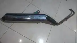 Knalpot original motor kawasaki athlete