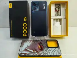 Xiaomi Poco X5 5G 8/256 Gb Mulus 96% Fullset Original bs Tt/BT yah