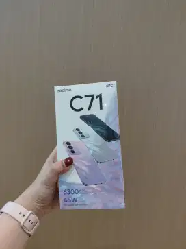 Realme C71 4/128 promo kredit cuma pakai KTP dp 0 bunga 0%