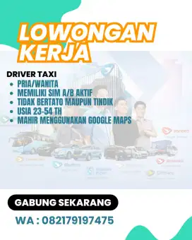 Driver taksi BLUEBIRD