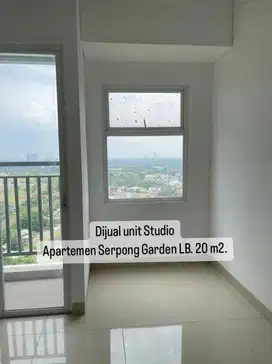 Dijual Studio Apartemen Serpong Garden