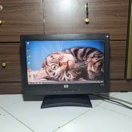 Led lcd monitor HP 16 normal segel bergaransi